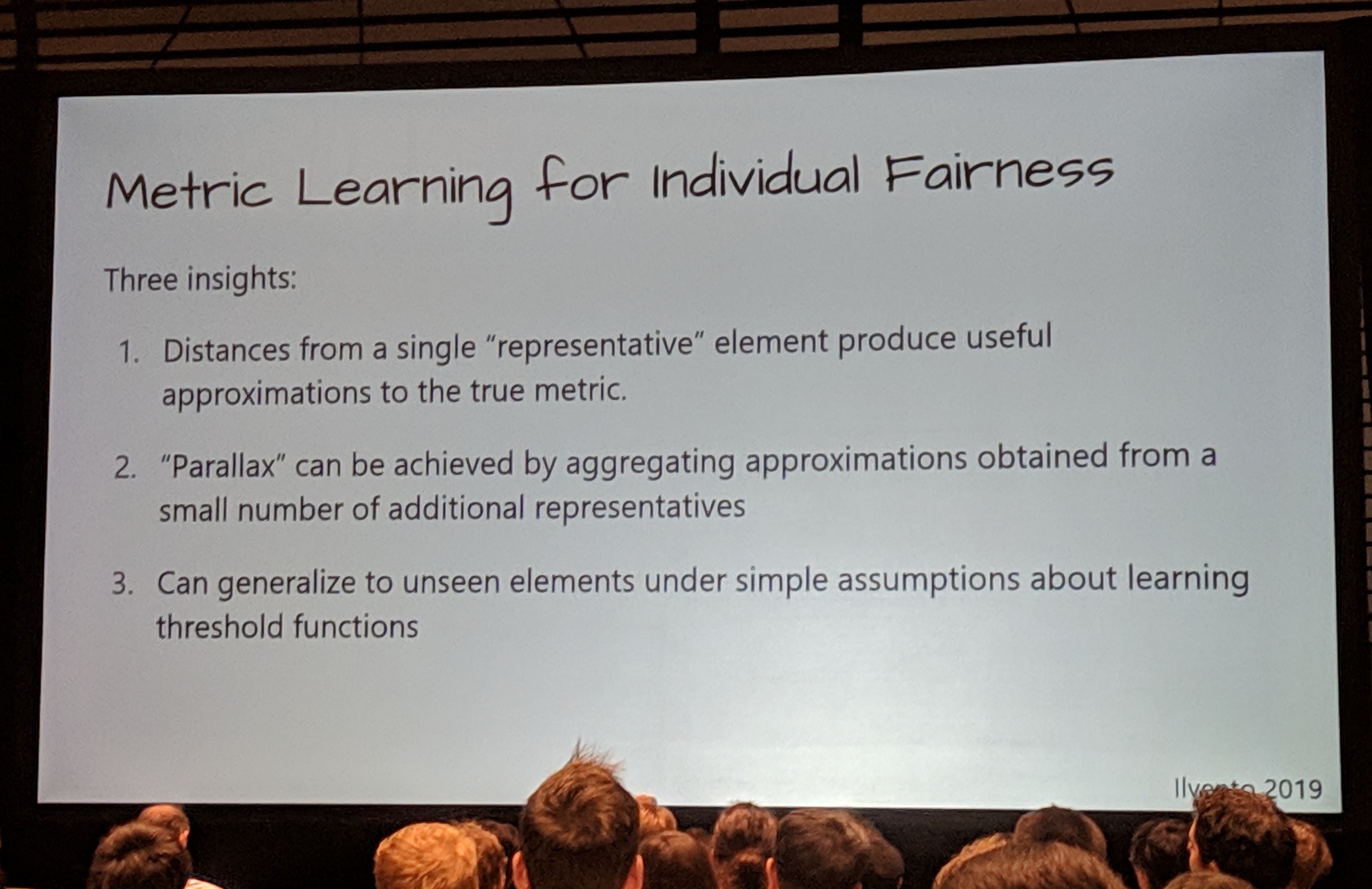 metric learning for individual fairness