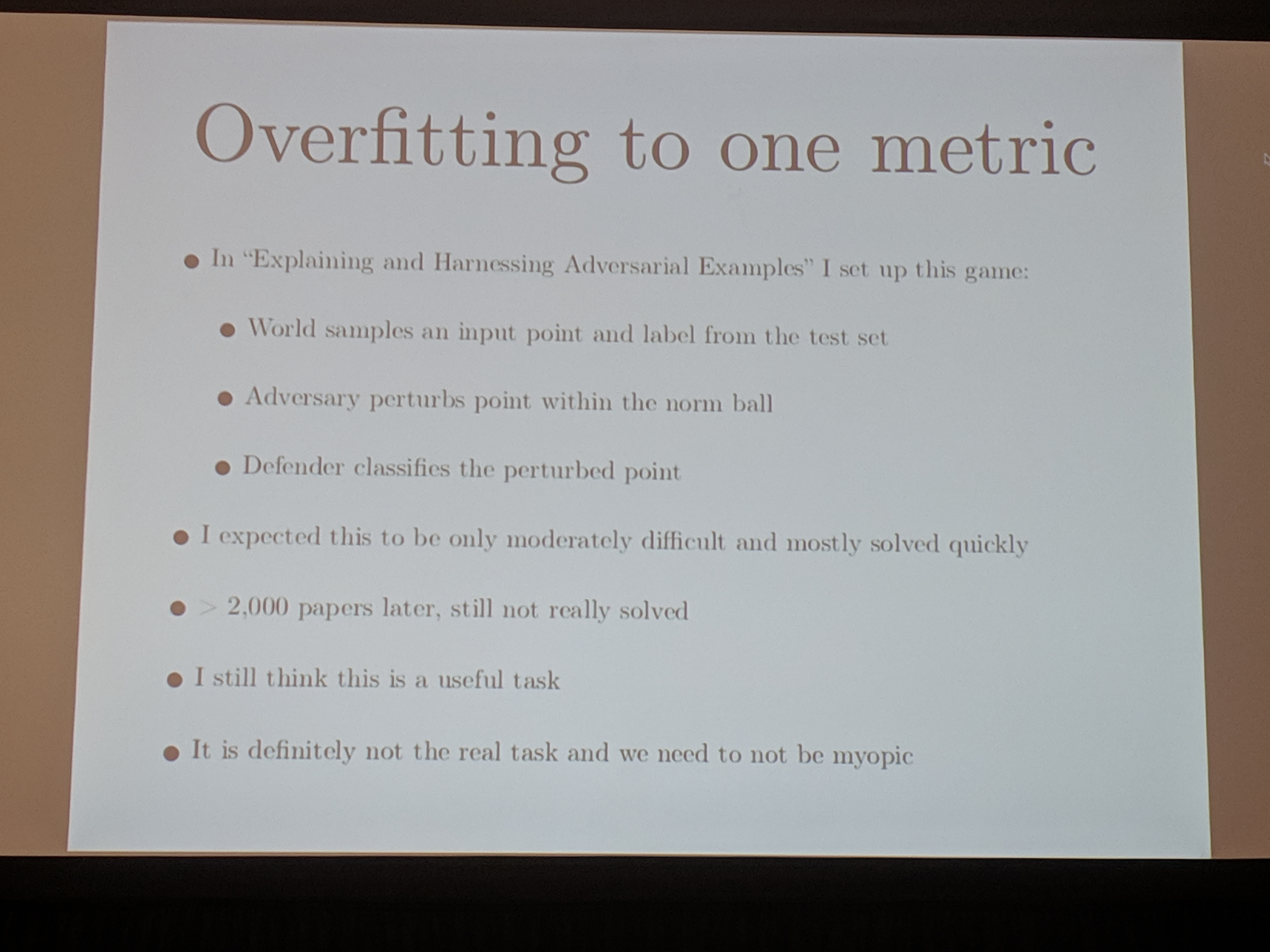 overfitting